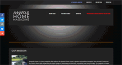 Desktop Screenshot of annapolishomemag.com